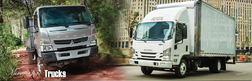 Mirrors for Isuzu Trucks, Mitsubishi Fuso Trucks, Hino Trucks